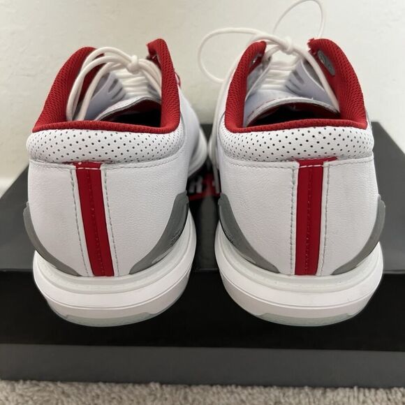 Jordan Nike Air ADG 5 White Fire Red Metallic Men\'s FQ7874-101 Size 11.5 New main image 4